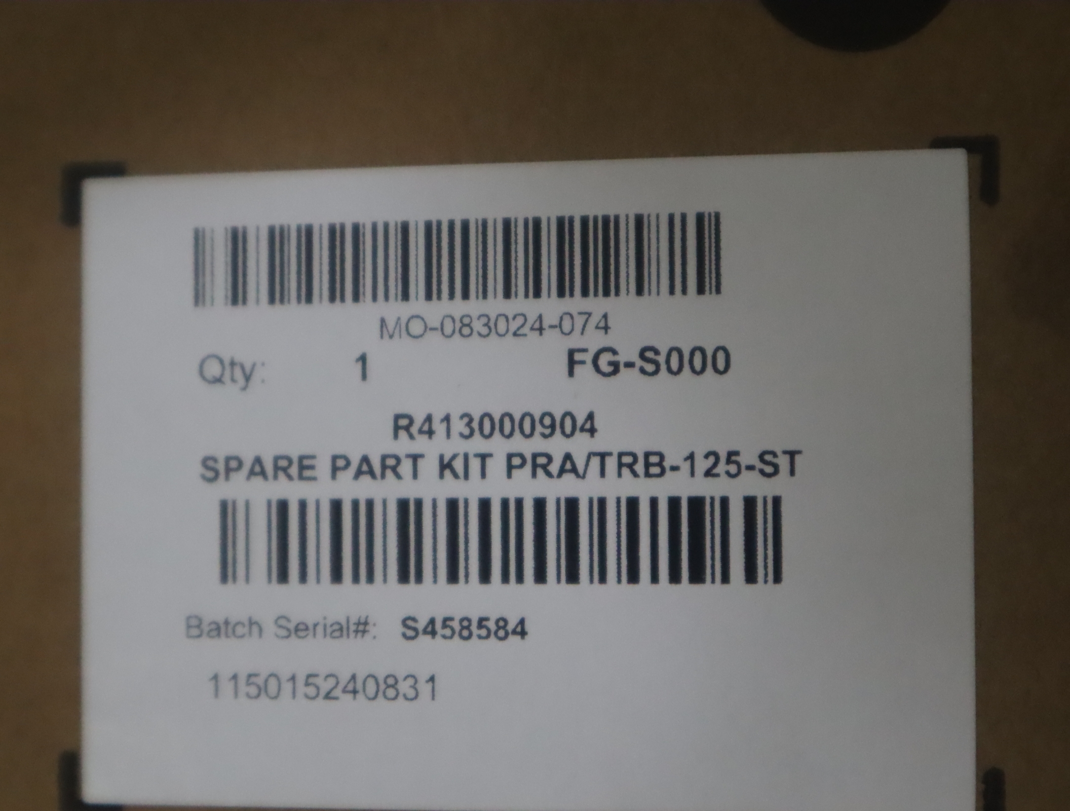 AVENTICS安沃驰 R413000904 R412006106 SPARE PART KIT PRA/TR