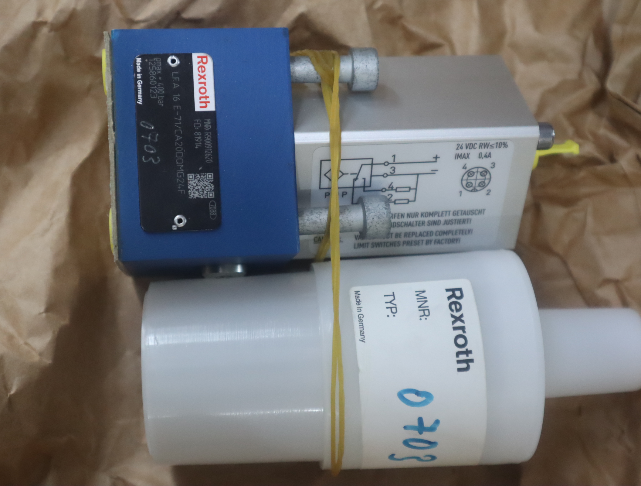 LFA16E-71/CA20DQMG24F R900912620 力士乐REXROTH比例插装阀