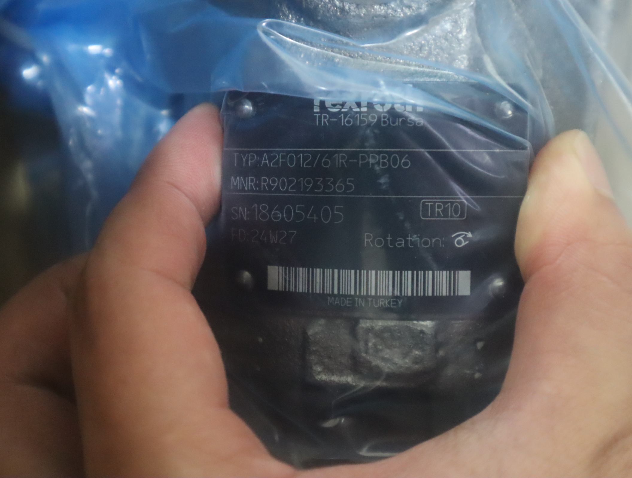 R902193365 A2FO12/61R-PPB06 力士乐REXROTH斜轴柱塞泵