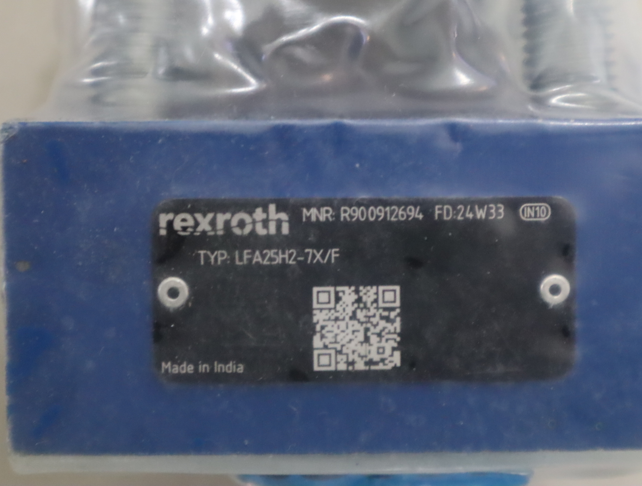 R900912692 LFA25H2-7X/F LFA25H2-70/F 德国力士乐REXROTH盖板