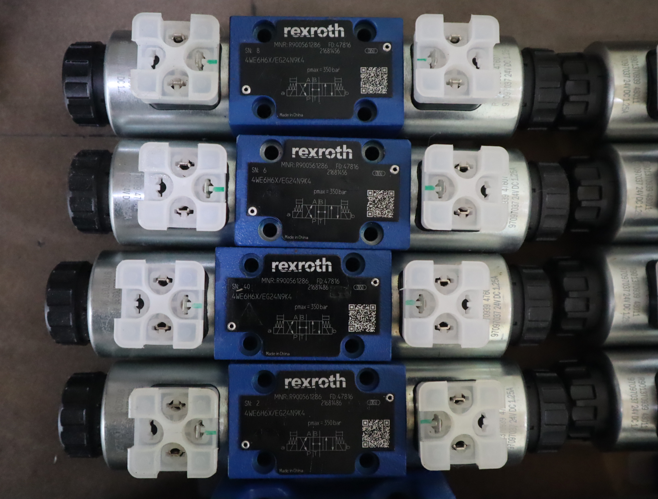 R900561286 4WE6H6X/EG24N9K4 力士乐REXROTH电磁阀