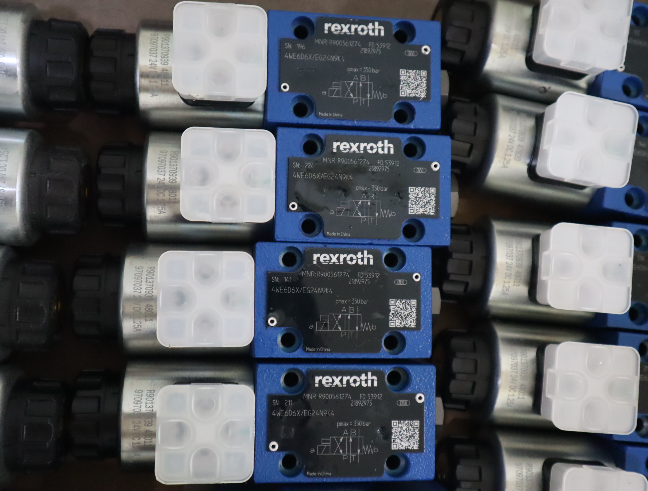 R900561286 4WE6H6X/EG24N9K4 力士乐REXROTH电磁阀