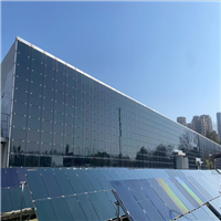 光伏玻璃幕墙bipv 稳定性高 建筑一体化发电玻璃 安装定制