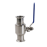 304/316不锈钢卫生级快装球阀 2205/2507材质快装球阀