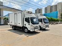 福田奥铃青春版4.2米蓝牌冷藏车 可加装液压尾板