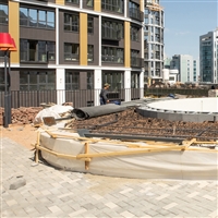 艾瑞盾景观预制清水混凝土坐凳制品