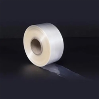 定制pvc热收缩膜低温密封电子产品标签PVC热收缩弧形平口袋卷膜