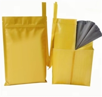 自封条水果套袋复合层里黑防水棉不掉色芒果香蕉绿林果袋防菌防虫