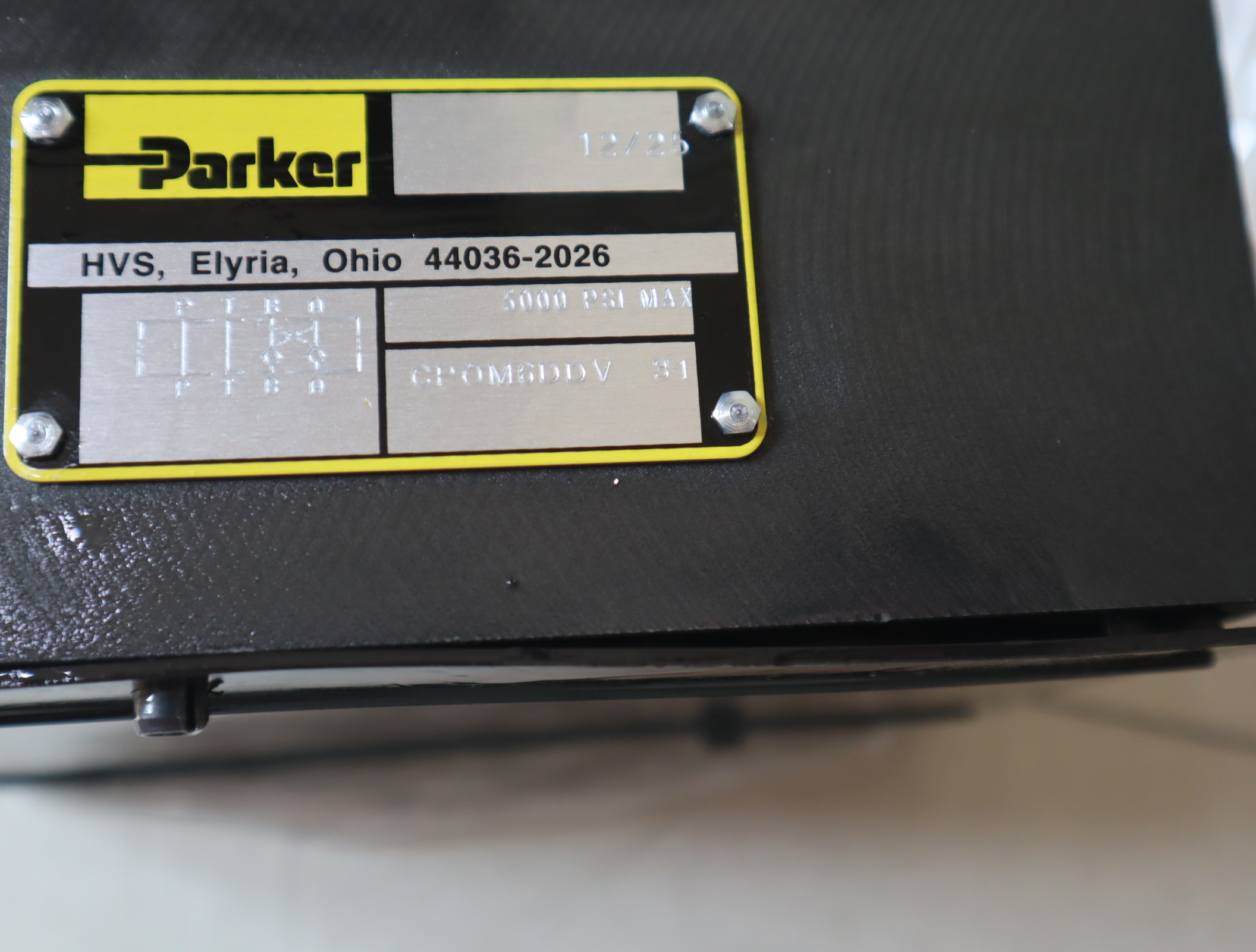 CPOM6DDV 31 美国派克PARKER 单向阀 液控阀 溢流阀 比例阀