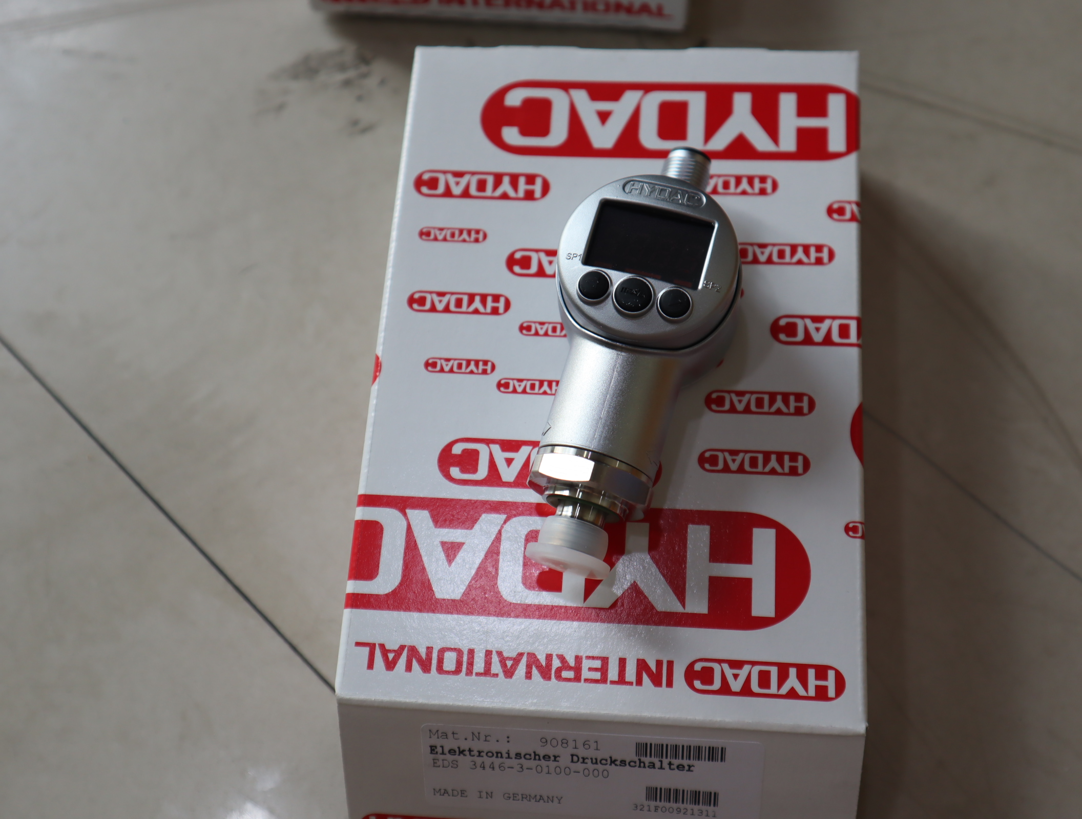 EDS 3446-3-0100-000 908161 德国贺德克HYDAC压力温度传感器