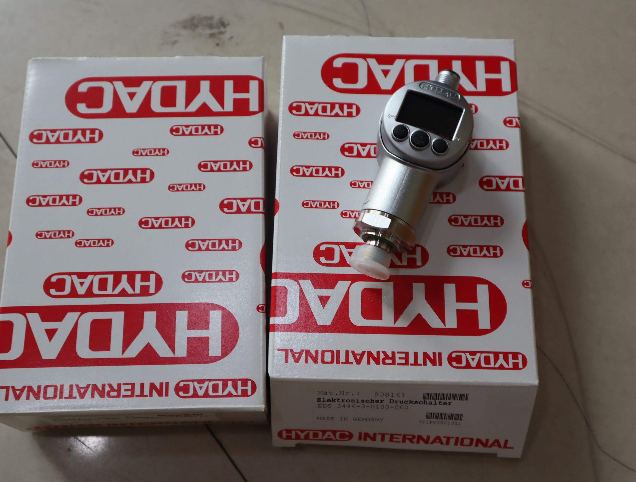 EDS 3446-3-0100-000 908161 德国贺德克HYDAC压力温度传感器