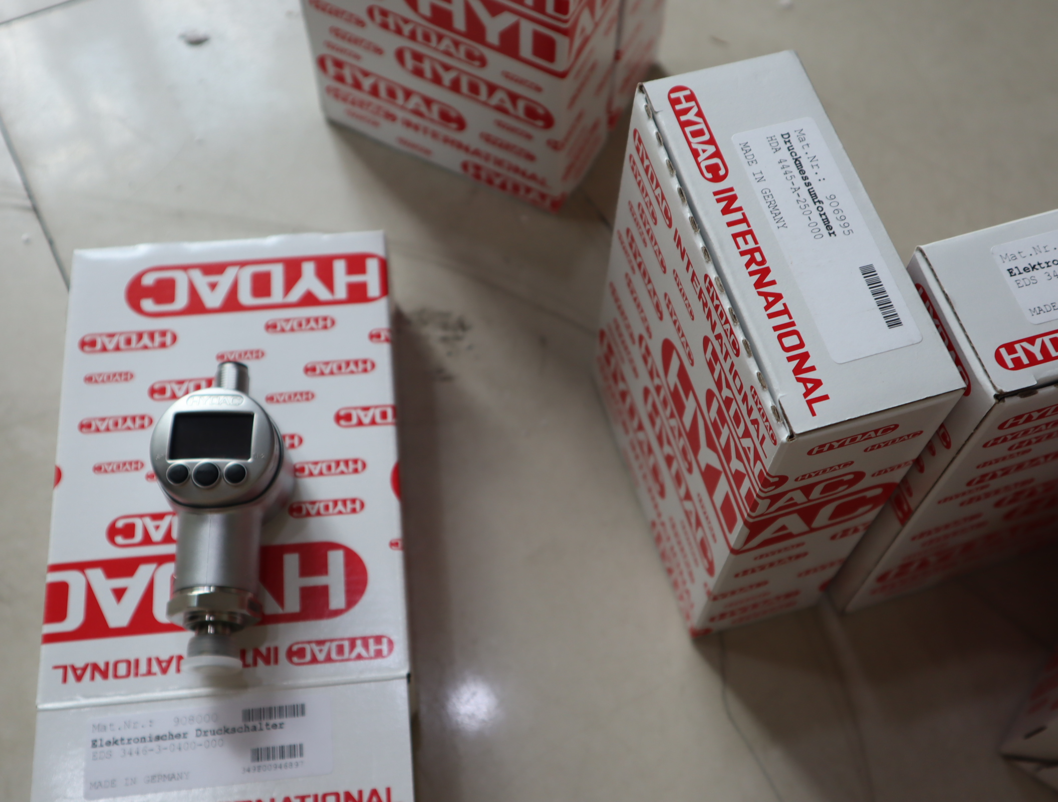 EDS 3446-3-0400-000 908000 德国贺德克HYDAC压力温度传感器