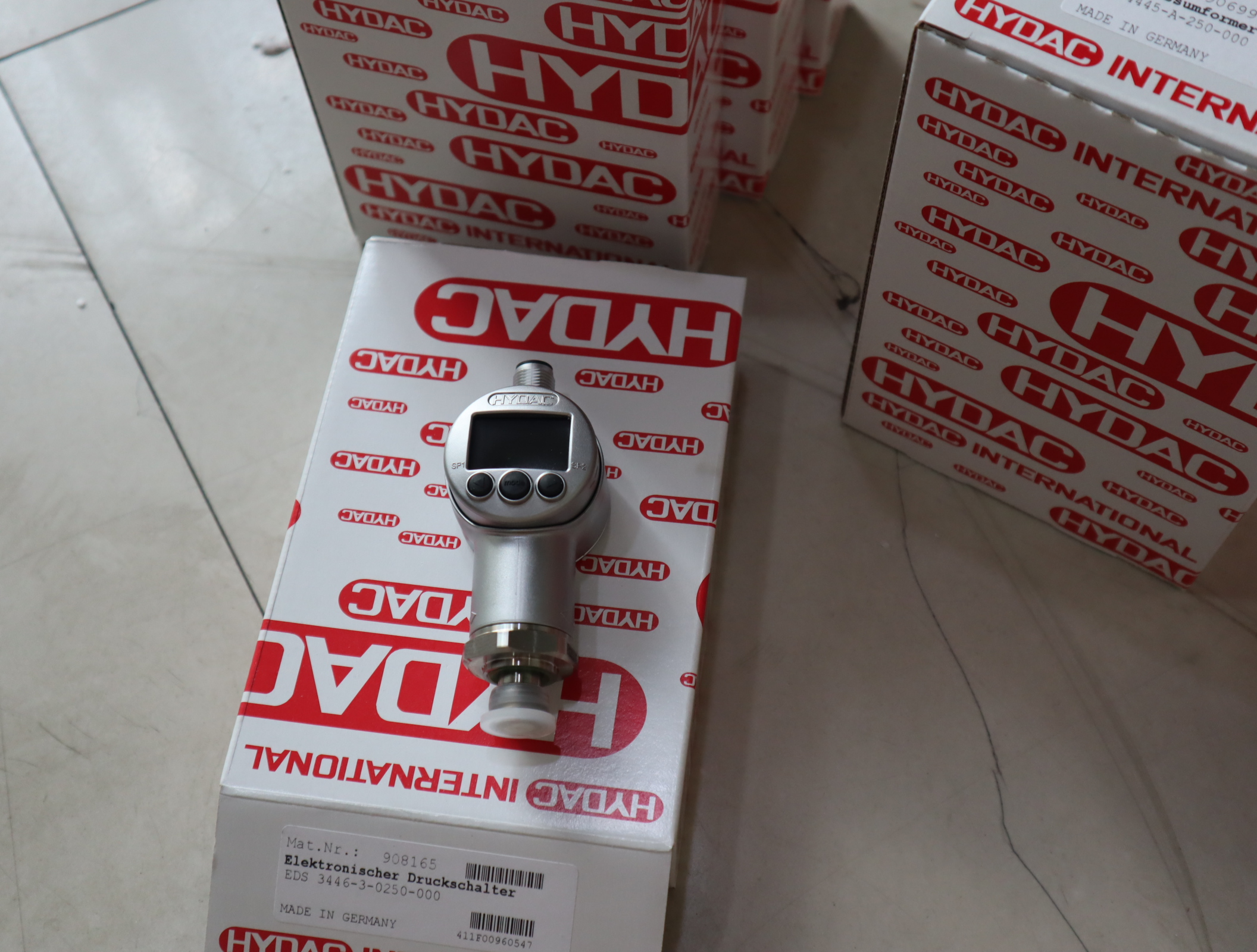 EDS 3446-3-0250-000 908165 德国贺德克HYDAC压力温度传感器