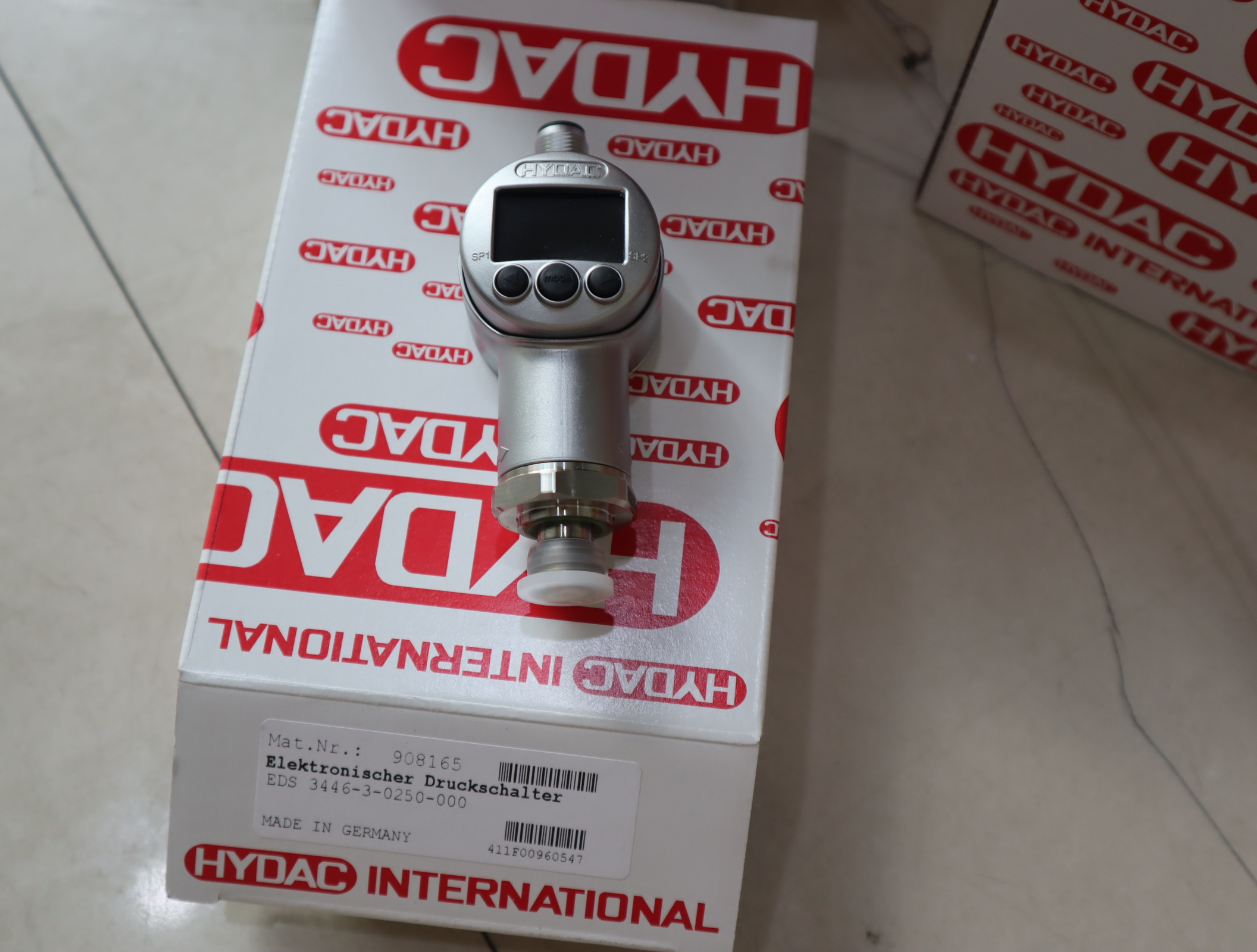 EDS 3446-3-0250-000 908165 德国贺德克HYDAC压力温度传感器