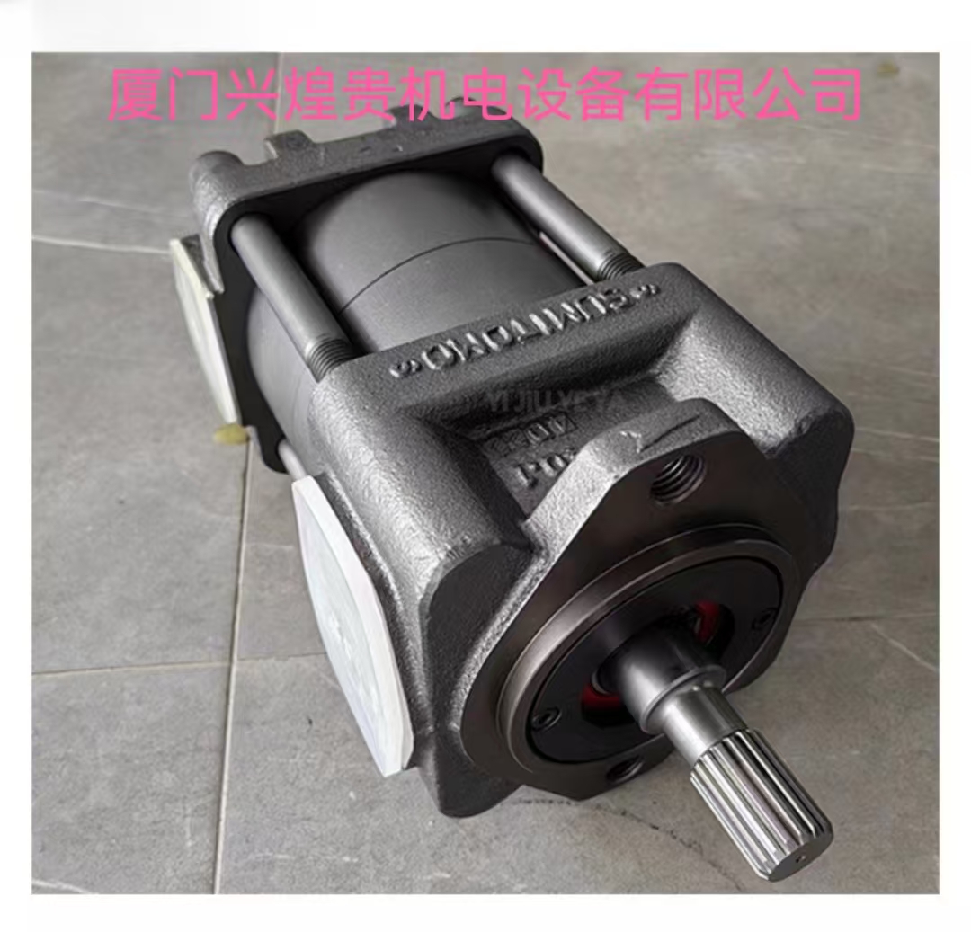 日本住友SUMITOMO齿轮泵QT63-80/100/125F-A内齿合液压泵高压油泵