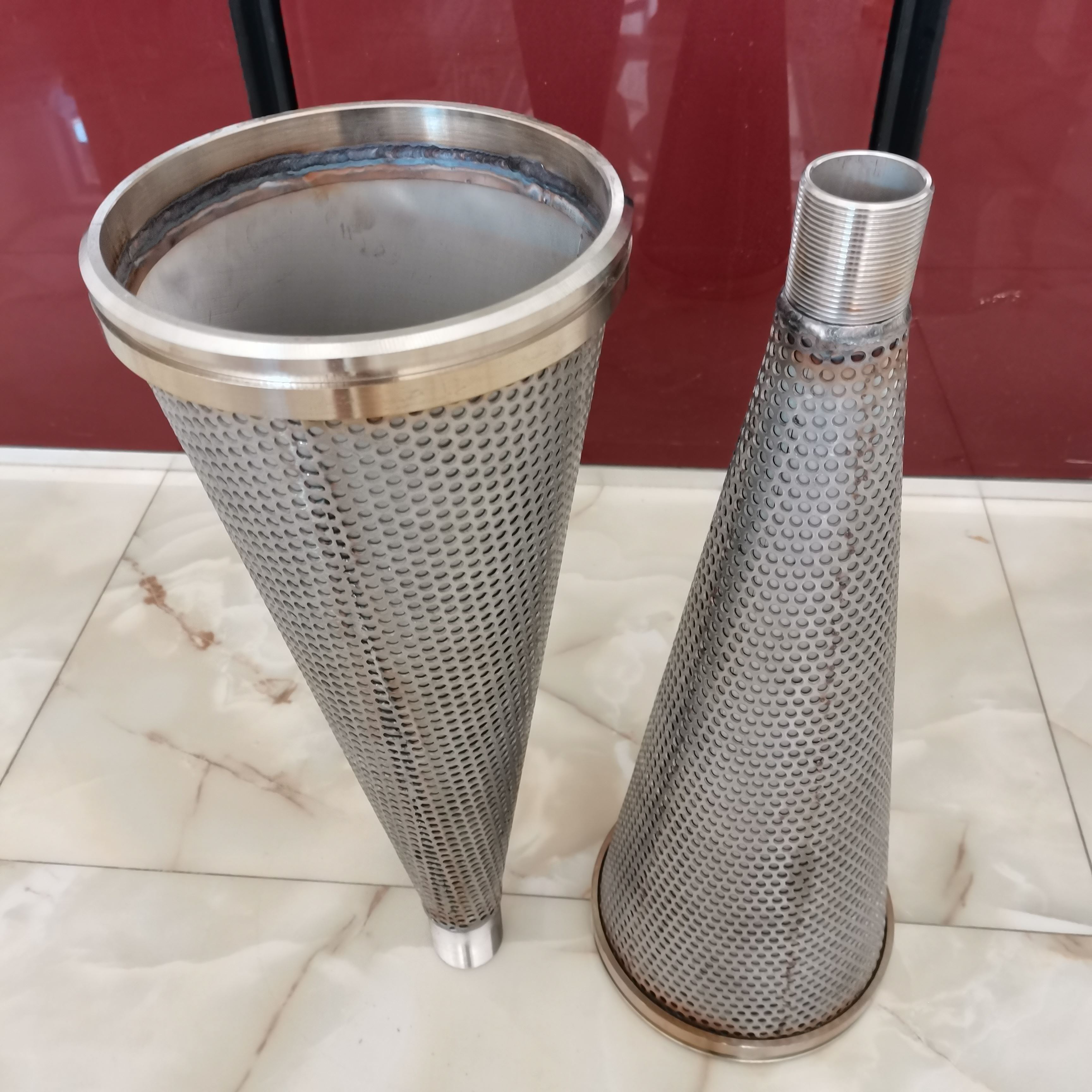 蓝佰奇 滤材可选 聚酯纤维无纺布 蓝色阻燃滤筒 耐磨性好