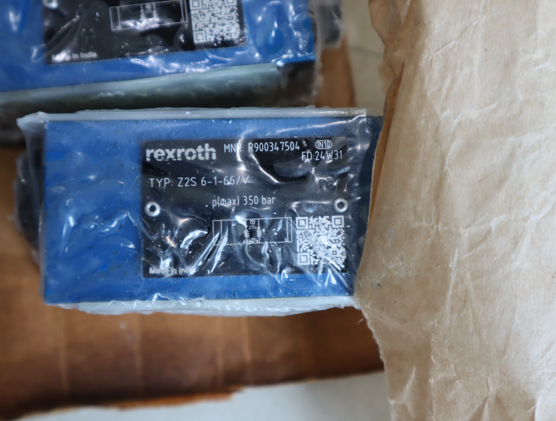 R900347504 Z2S6-1-66/V Z2S6-1-6X/V 德国力士乐REXROTH单向阀