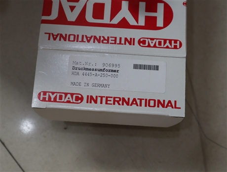 HDA 4445-A-250-000 906995 贺德克HYDAC压力温度传感器