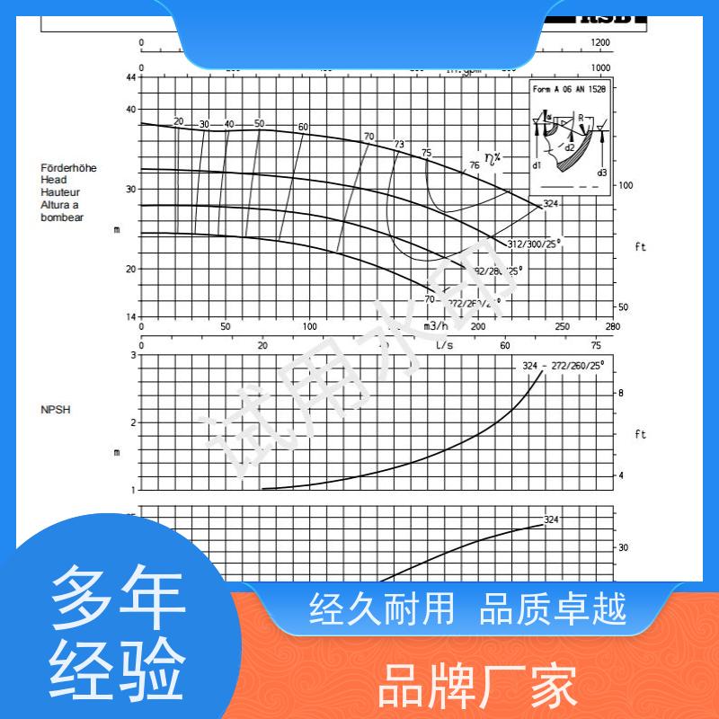 凯士比 化工泵 CPKN40-200  CPKN125-250 泵盖 尺寸通用-24小时服务