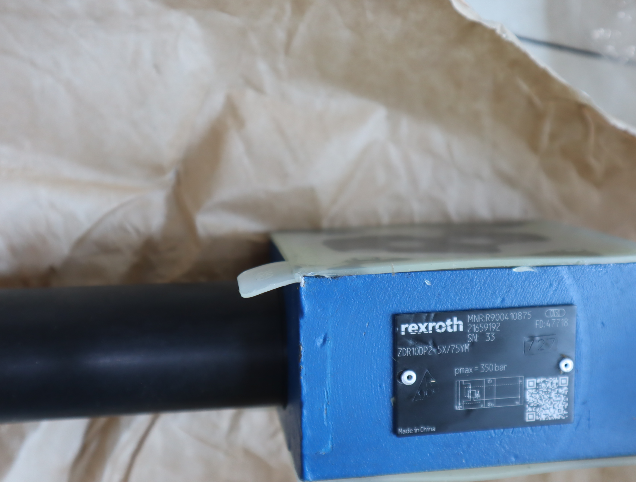 R900410875 ZDR10DP2-5X/75YM ZDR10DP2-52/75YM 力士乐REXROTH