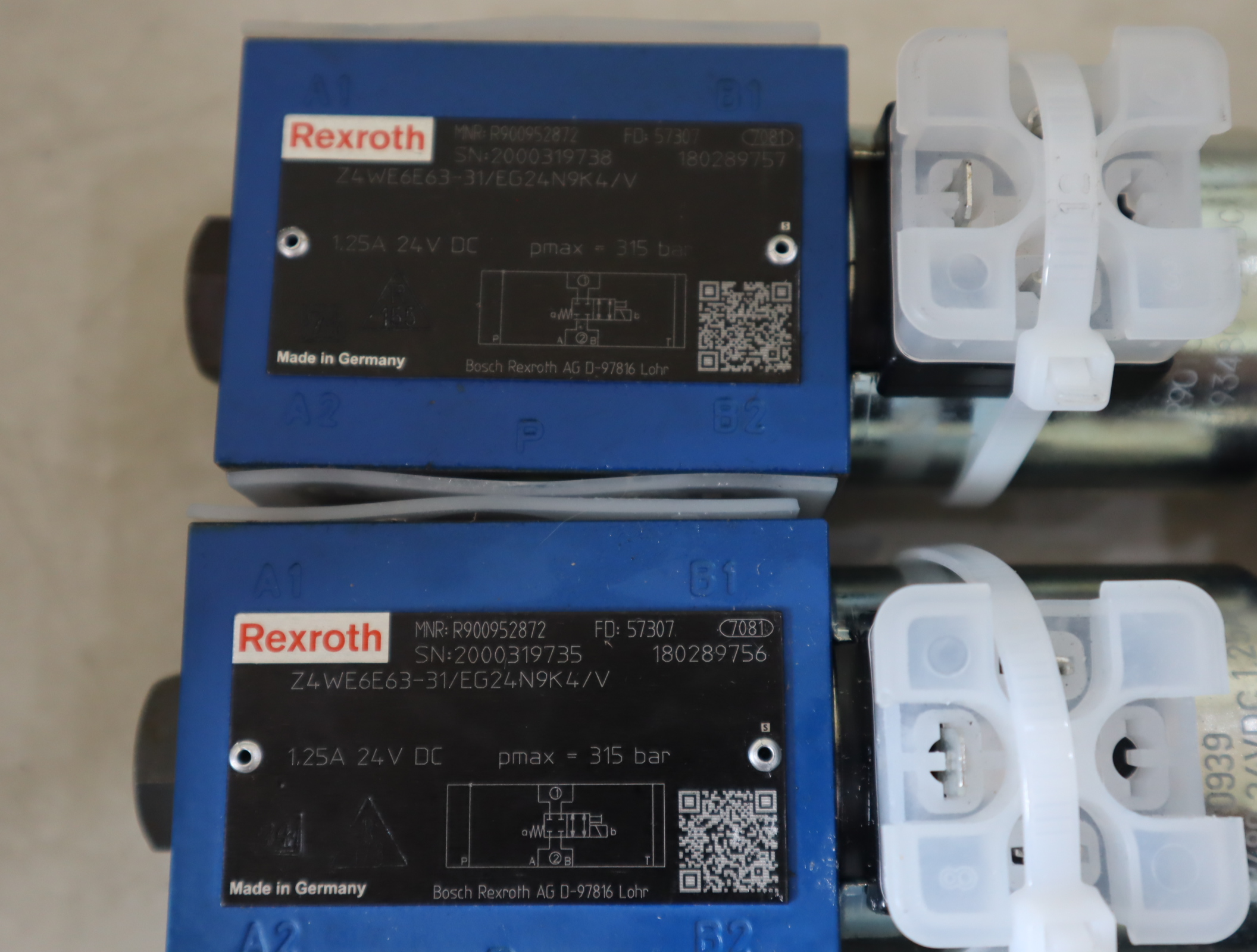 R900952872 Z4WE6E63-31/EG24N9K4/V 德国力士乐REXROTH电磁阀