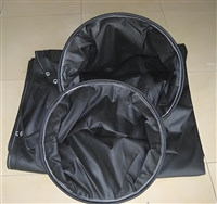 矿用正压风筒布 阻燃负压伸缩骨架风筒 隧道刀刮布