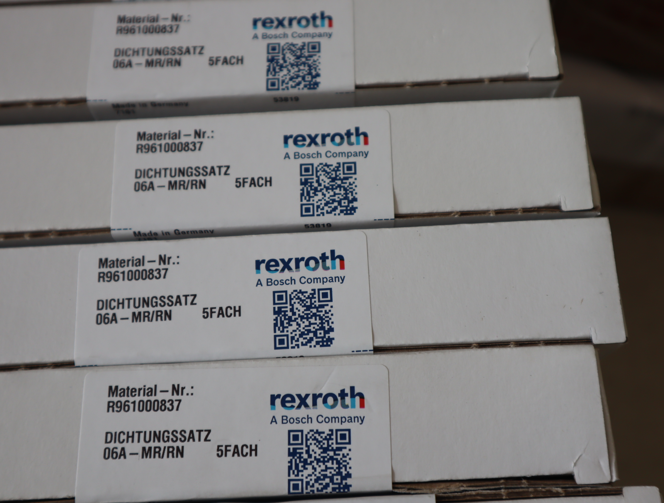 R961000837 SEAL KIT SEALKIT06A-MR/RN5FACH 力士乐REXROTH密封