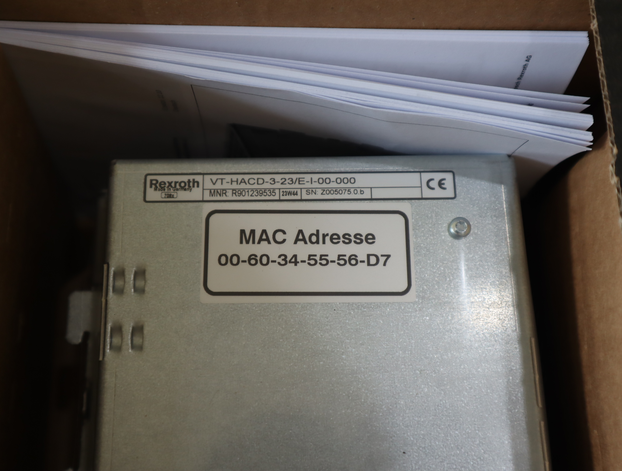 R901239535 VT-HACD-3-23/E-I-00-000  德国力士乐REXROTH放大器