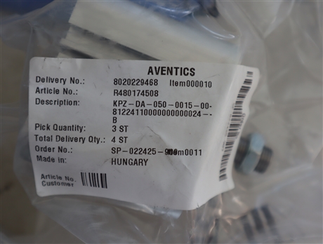 R480174508 050-15 KPZ-DA-050-0015-00- 德国安沃驰AVENTICS气缸