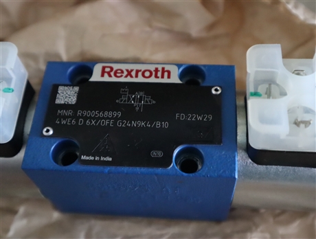 R900568899 4WE6D62/OFEG24N9K4/B10 德国力士乐REXROTH电磁阀
