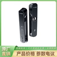 旗舰系列-DL30V北斗星推拉式指纹视频锁
