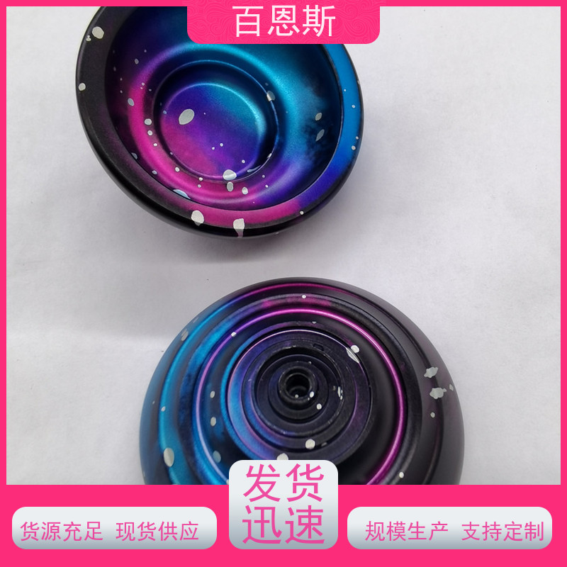 二次氧化采用7075铝红色外壳锯切加工