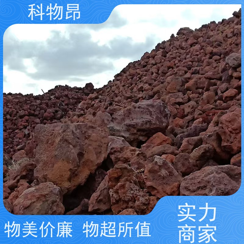 科物昂 花卉 火山岩河道治理石材微生物寄生载体 形状可定制 正规手续