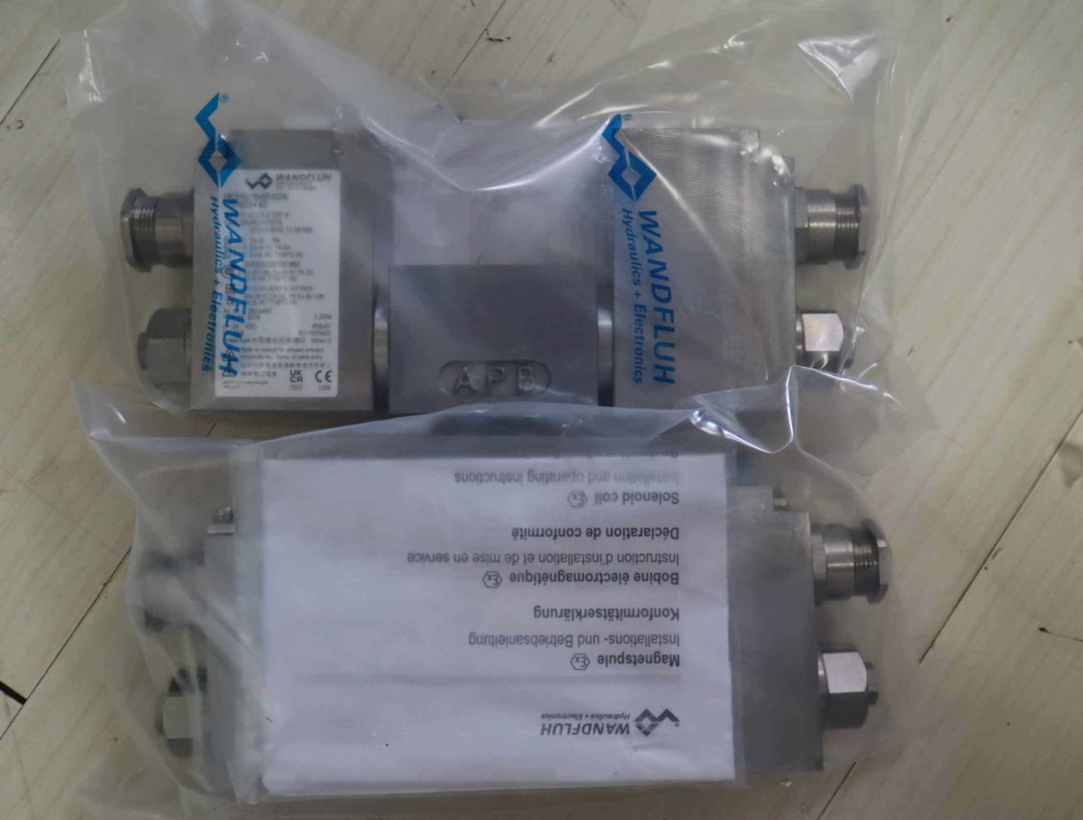 WDYFA06-ADB/L15 瑞士万福乐 WANDFLUH 防爆比例阀