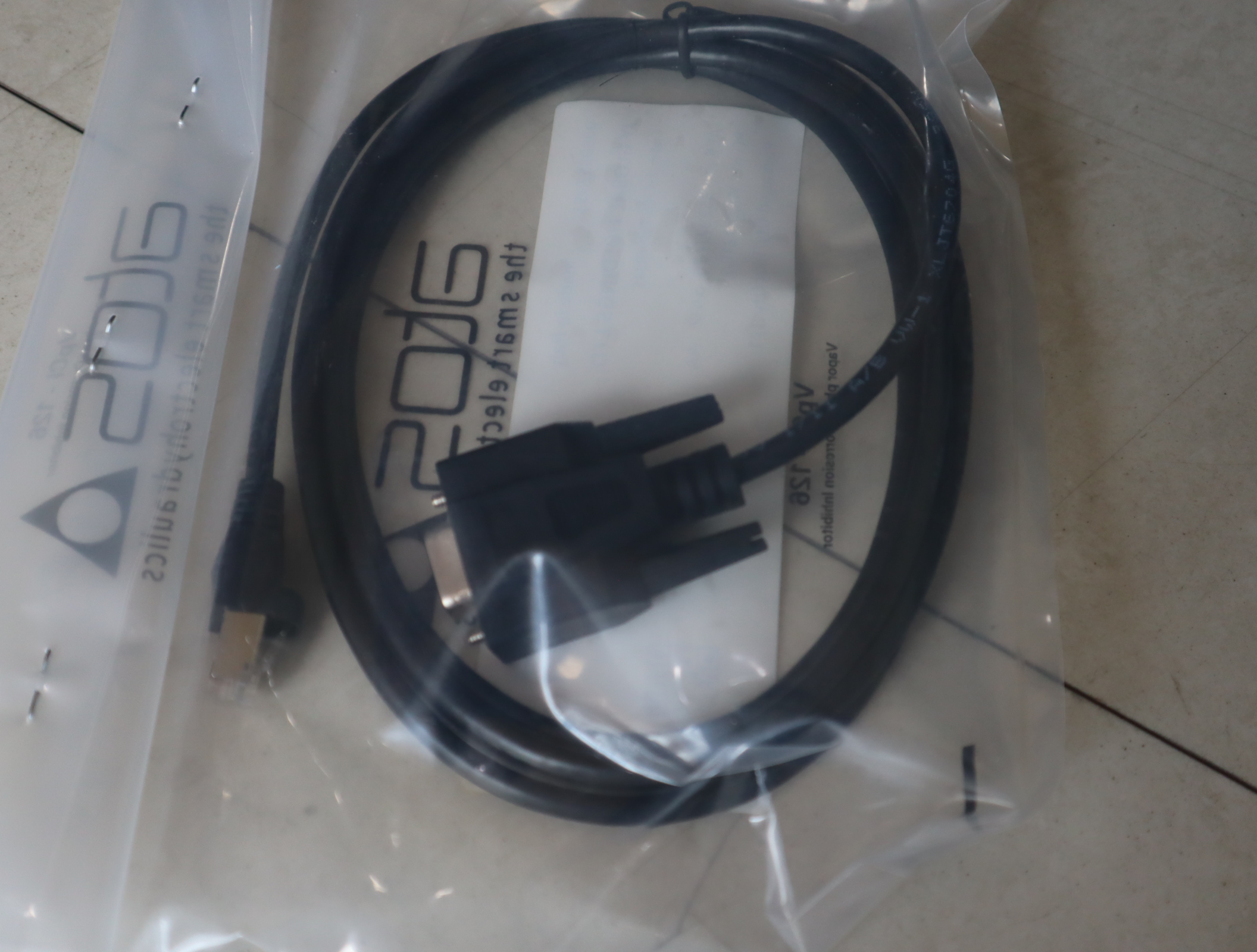 E-C-PS-DB9/RJ45 阿托斯ATOS比例阀数据线电缆 编程电缆 电缆