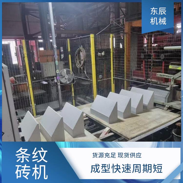 东辰机械 荔枝面PC砖机 提升产能 多样色彩可选配 成型快速周期短