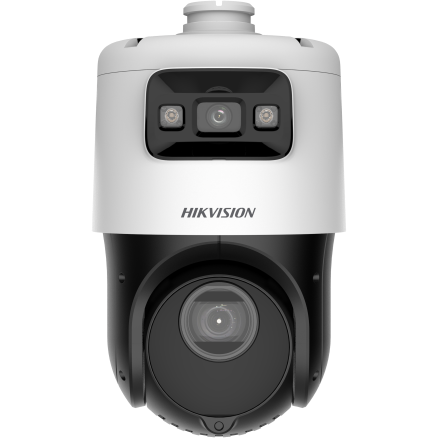 海康摄像头4寸200万臻全彩全景枪球