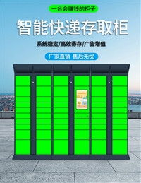 河南洛阳驿站快递柜厂家生产40门60门驿站快递自提柜