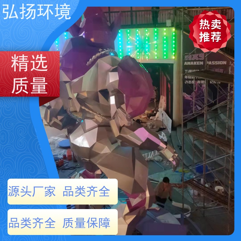 河 东弘扬 适用于室内室外 大号型玻璃钢雕塑 定制生产包装