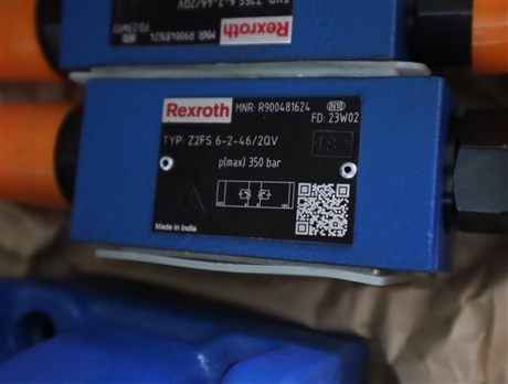 Z2FS6-2-46/2QV Z2FS6-2-4X/2QV R900481624 力士乐REXROTH节流阀