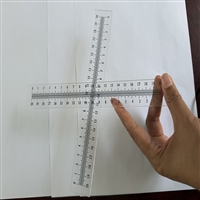 放射显影十字铅尺