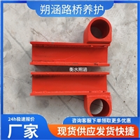 供应桥梁防撞护栏立柱 牛角弯头护栏 隔离防护栏  