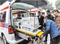 徐州120出院接送救护车-跨省救护车转运-24H就近派车
