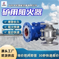 阻火效果好 坚固耐磨防爆燃阻火器 KZHQ-B防爆燃阻火器