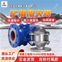 使用时间长防爆阻燃器 加厚材质管道阻火器 KZHQ-B管道阻火器