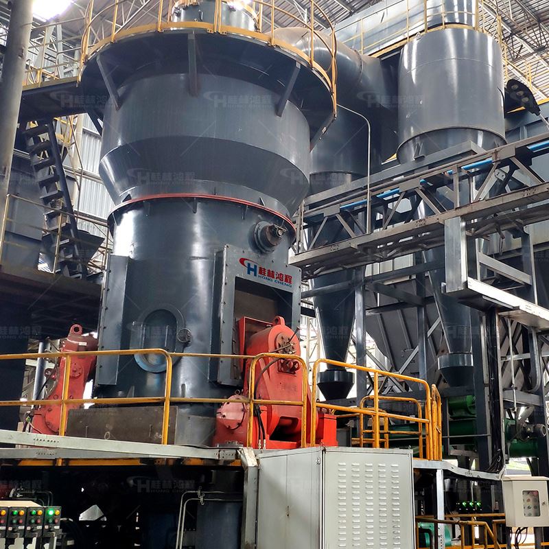 大型立式粉磨机台时50吨锌焙砂磨粉设备矿石加工生产线1700型