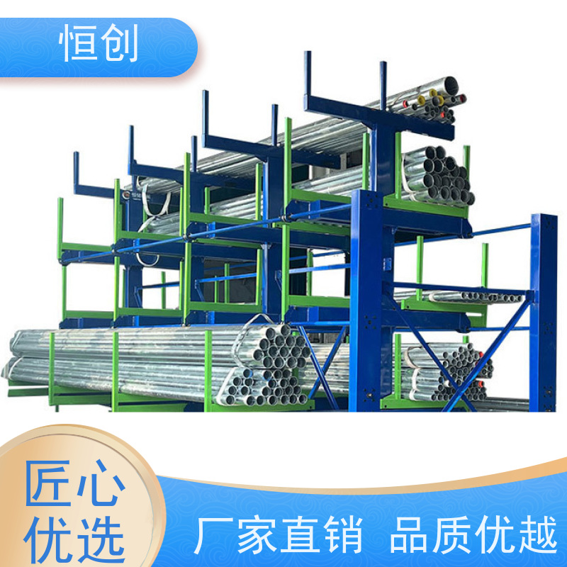 重型货架加厚仓储布匹面料架订做承重123吨大型横梁式板材货架厂