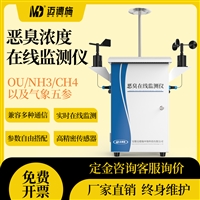 在线恶臭气体检测仪 垃圾处理厂废气检测设备 集成一体化机柜