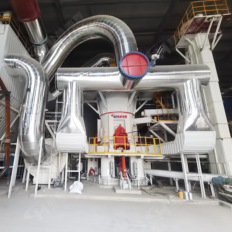 大型立式粉磨机负压锌焙砂磨粉设备矿粉制备系统1700型