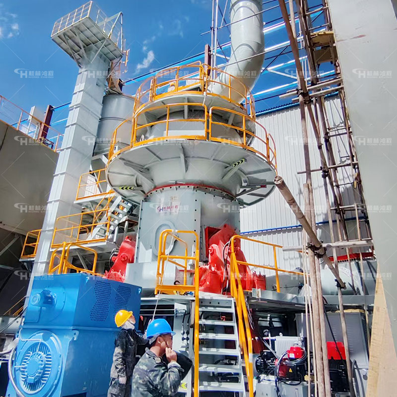 大型立式磨机台时50吨铅锌矿磨粉机矿石加工生产线1700型